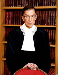 Ruth Bader Ginsburg, Collection of the Supreme Court of the United States, Photographer: Steve Petteway
