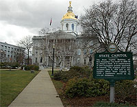 New Hampshire State House (Photo credit: Nicopoley, Wikimedia Commons)